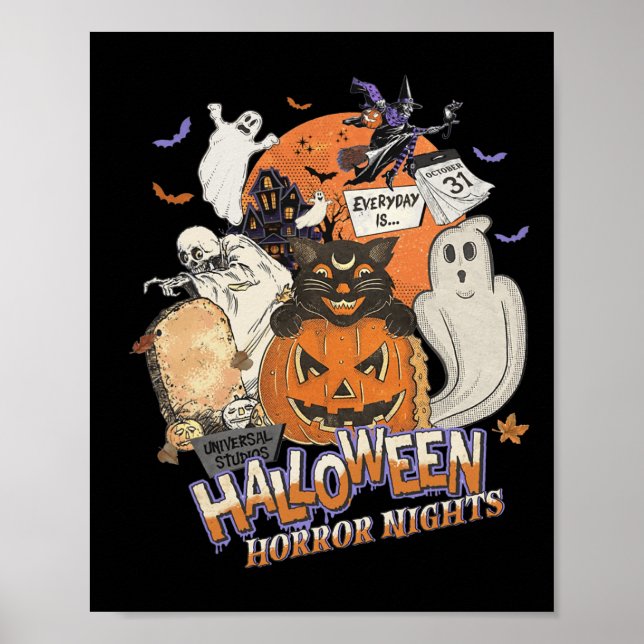 Lil Boo Halloween Horror Nights Every Is October 3 Poster (Front)