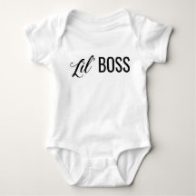 Lil' Boss Jersey Bodysuit
