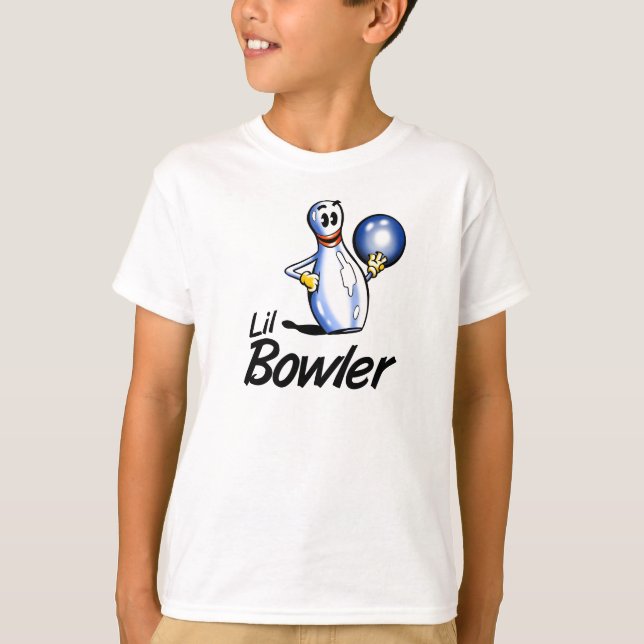 Lil Bowler Kids Bowling T-shirts (Front)