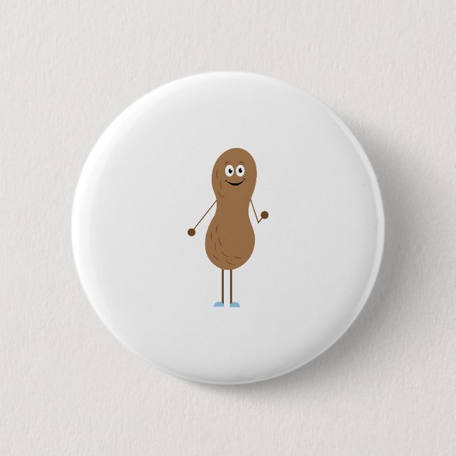 Lil Boy Peanut 6 Cm Round Badge (Front)