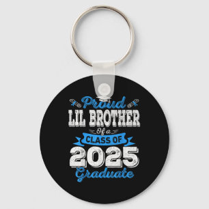 Lil Brother 2025 Graduation Proud Lil Brother Cl O Key Ring