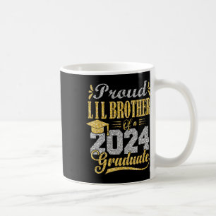 Lil Brother Of A 2024 Graduate Coffee Mug