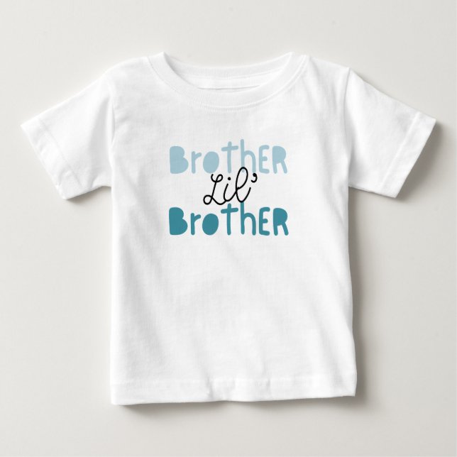 Lil' Brother Tee. Companion to Big Brother Tee (Front)