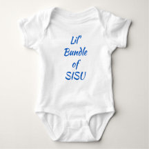 Lil' Bundle of SISU Finnish Baby One-Piece