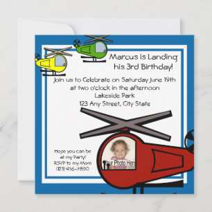 Lil' Chopper Invitation