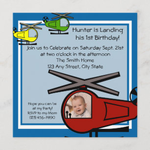 Lil' Chopper Invitation