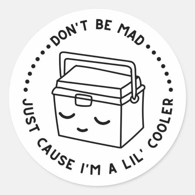 Lil' Cooler Sticker (Front)