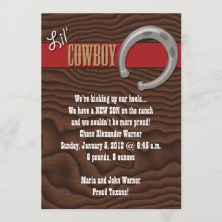 Lil' Cowboy Announcement
