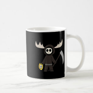 Lil Doom Moose - Funny Reaper Cartoon Coffee Mug