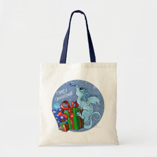 lil' Dragon Snowflake Tote Bag