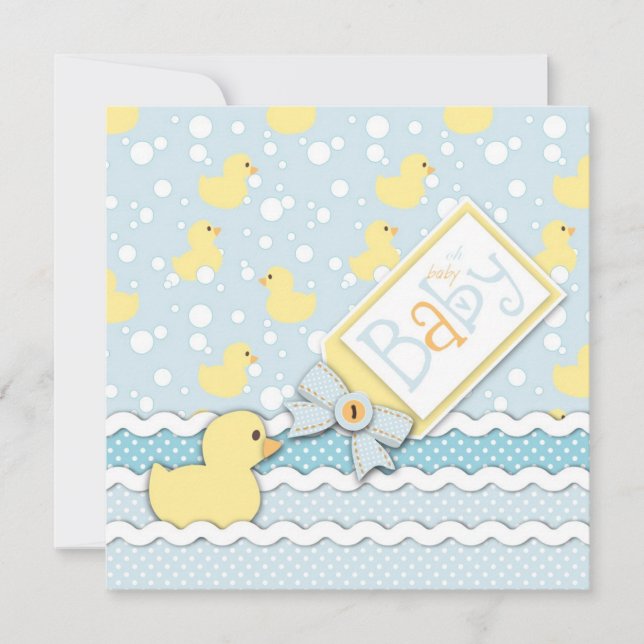 Lil' Duckling Card Square (Front)