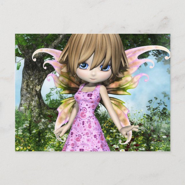 Lil Fairy Princess Postcard (Front)