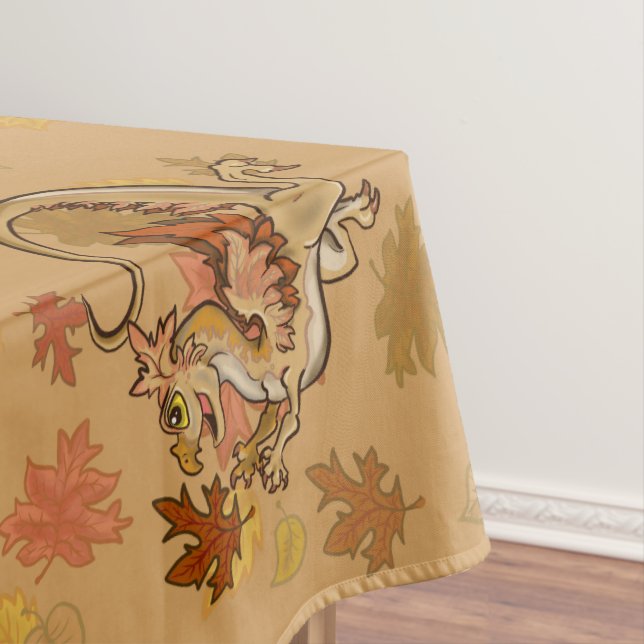 lil fall foliage dragon tablecloth (In Situ)