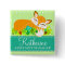 Lil Foxie Cub - Cute Custom Name Badge Button