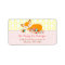 Lil Foxie Cub - Cute Fox Custom Address Labels