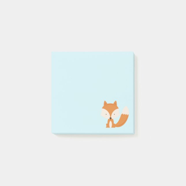 Lil' Foxy 3" x 3" Post-it® Notes (Front)