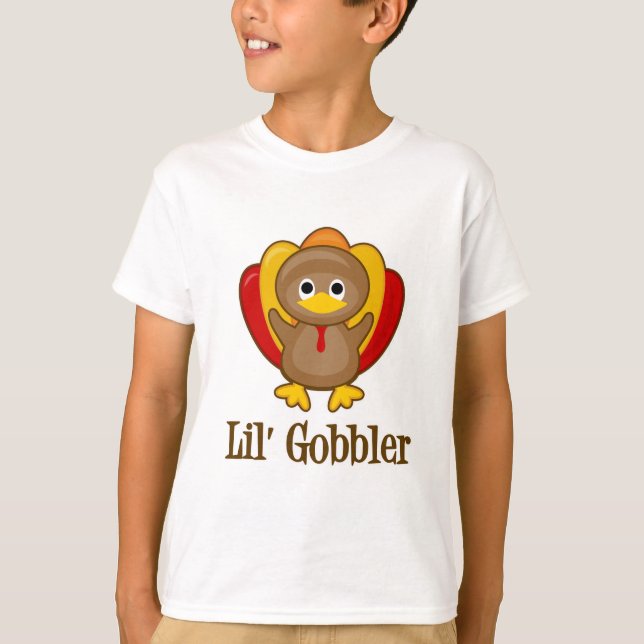Lil' Gobbler Turkey T-Shirt (Front)