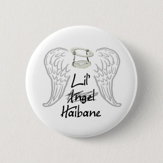 Lil' Haibane 6 Cm Round Badge (Front)