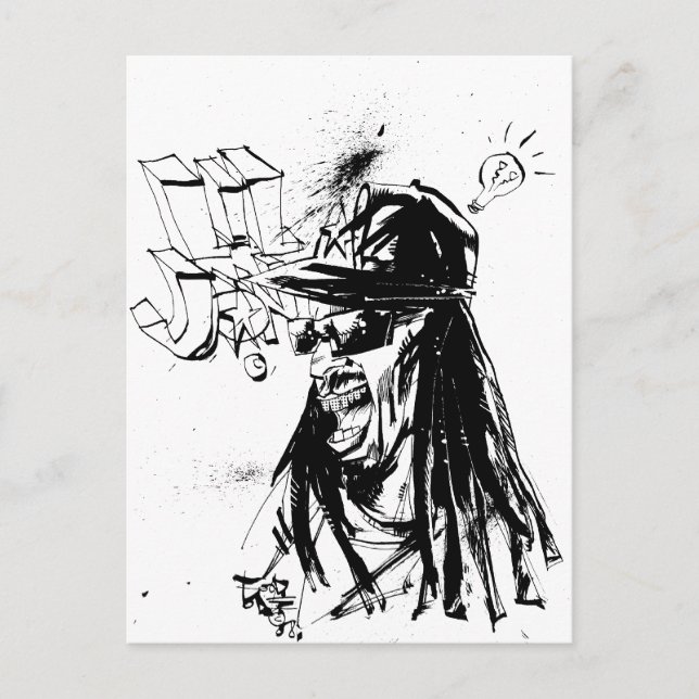 Lil Jon "Collaboration by Jim Mahfood and Lil Jon" Postcard (Front)