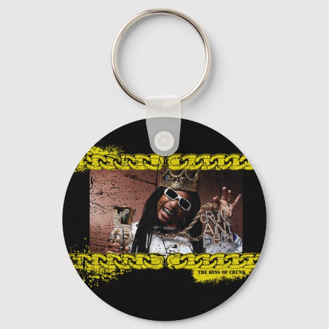 Lil Jon "King of Crunk" Key Ring (Front)