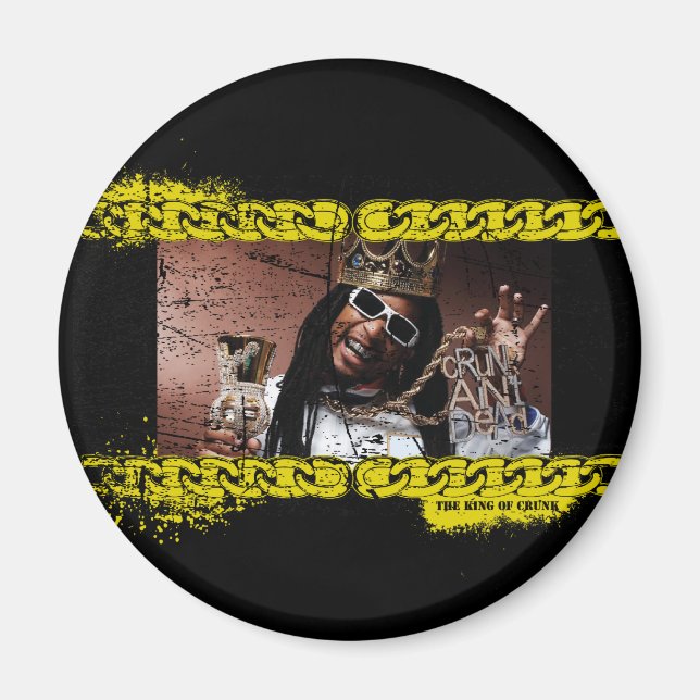 Lil Jon "King of Crunk" Magnet (Front)