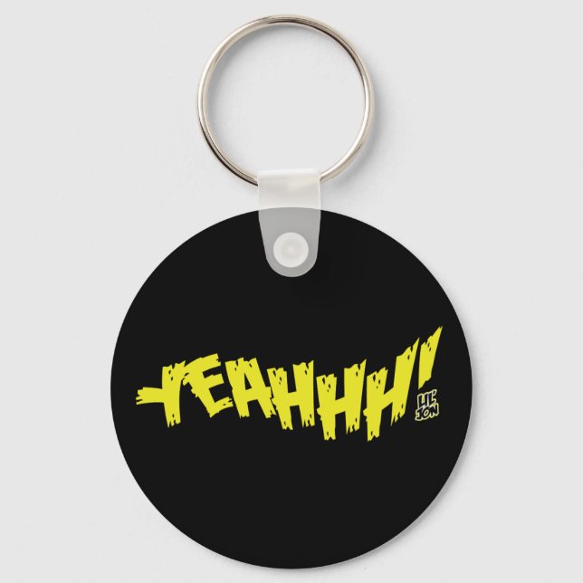 Lil Jon "Yeeeah!" Yellow Key Ring (Front)