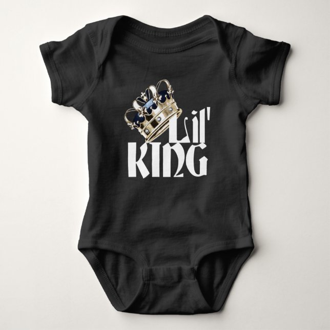 Lil King Baby Bodysuit (Front)
