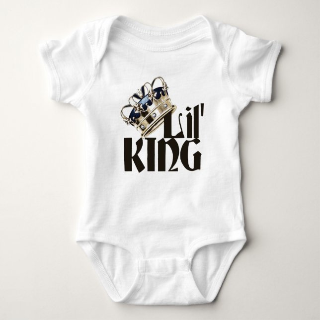 Lil King Baby Bodysuit (Front)