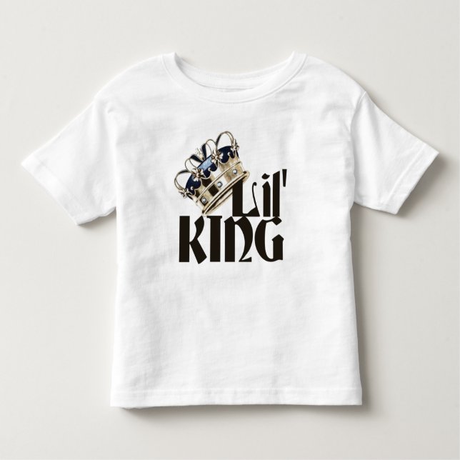 Lil King Toddler T-Shirt (Front)