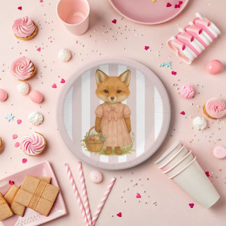 Lil Lily’s Joyful Celebration Paper Plate