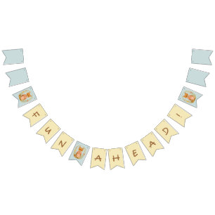 Lil Lily's Festive Blue Bash Bunting