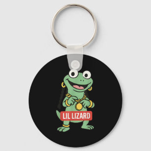 Lil Lizard Funny Lizard Trending Meme  Key Ring
