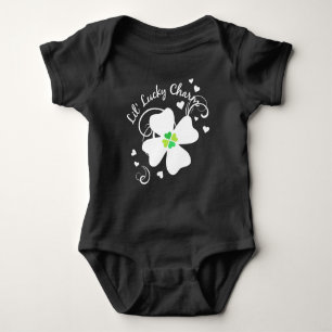 Lil' Lucky Charm Four Leaf Clover Baby Bodysuit