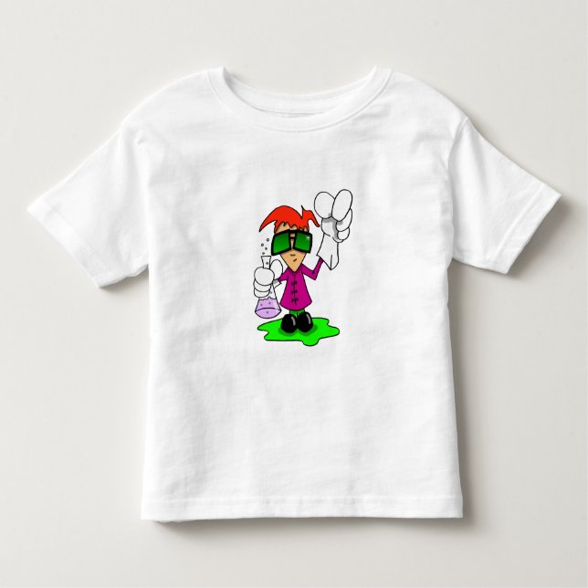 Lil Mad Scientist Toddler T-Shirt (Front)
