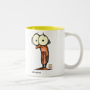 Lil' Maggot Mug - with KaboingTV Logo