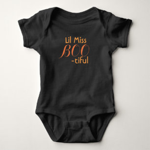 Lil Miss "Boo--tiful" Baby Bodysuit