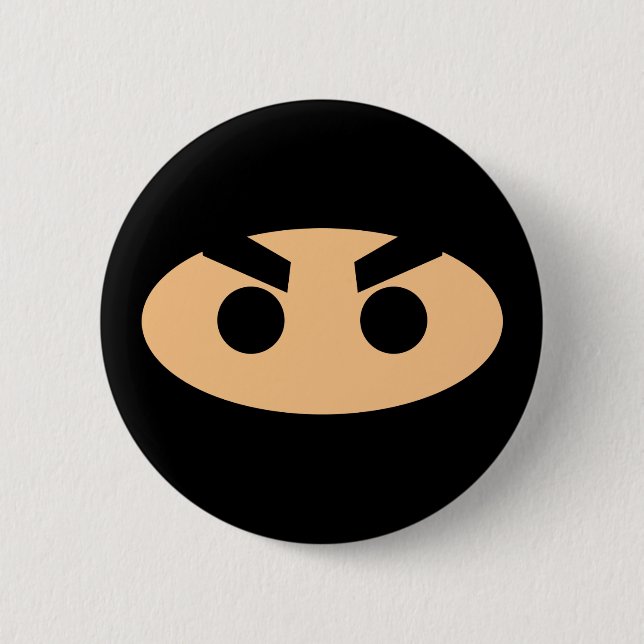 Lil Ninja 6 Cm Round Badge (Front)