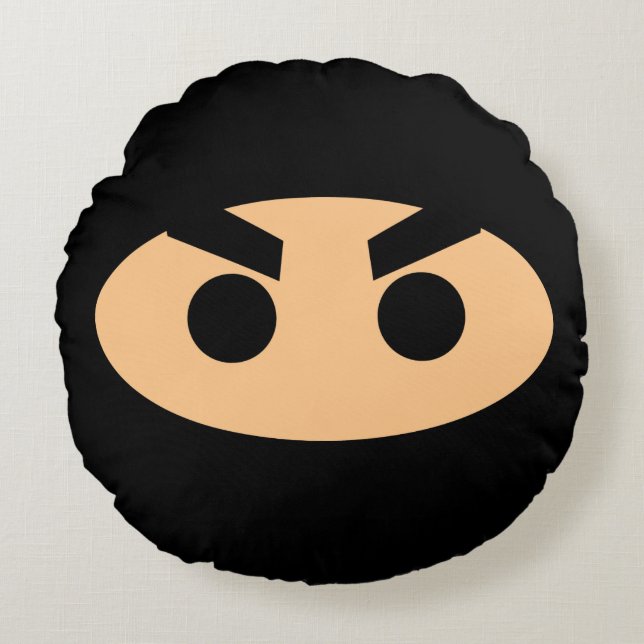 Lil Ninja Round Cushion (Front)