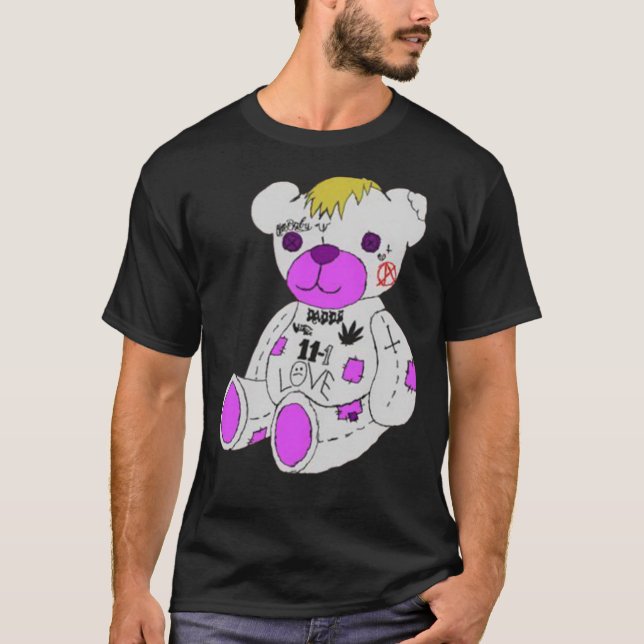 Lil Peep-Bear   T-Shirt (Front)