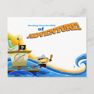 Lil' Pirate Captain: Adventure Postcard