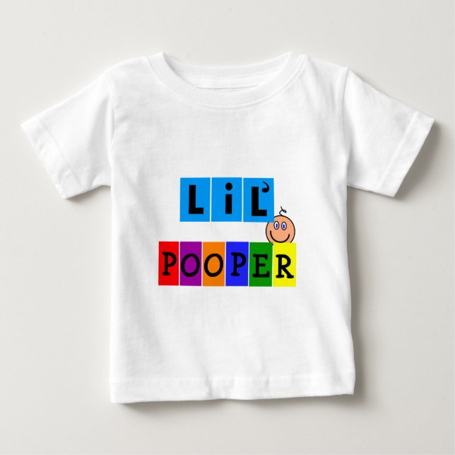 "Lil Pooper" Infant & Toddler T-Shirts (Front)