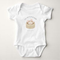 Lil Potsticker in Chinese Steamer Baby Bodysuit