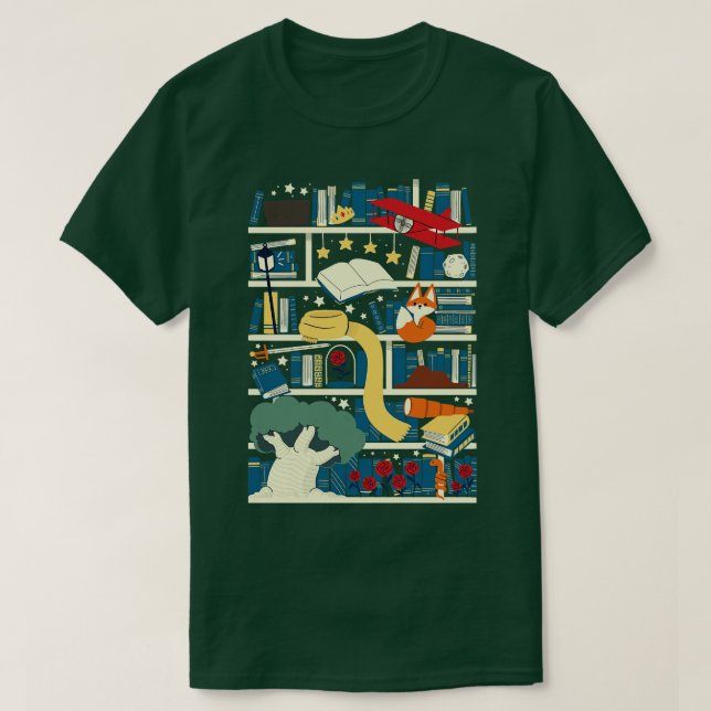 Lil Prince Library T-Shirt (Design Front)