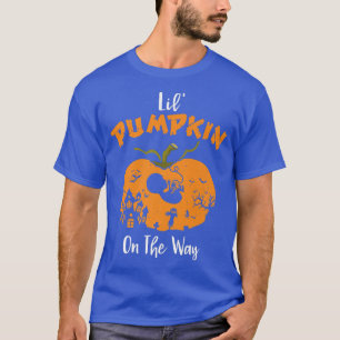 Lil' Pumpkin on the Way Halloween Pregnancy Announ T-Shirt