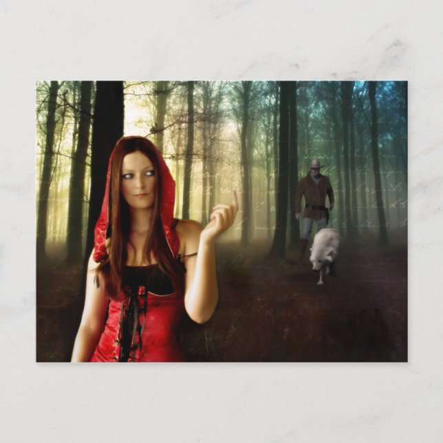 Lil Red Riding Hood - Postcard (Front)