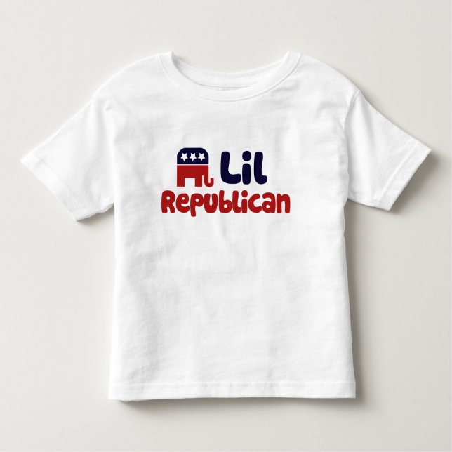 Lil Republican Toddler T-Shirt (Front)