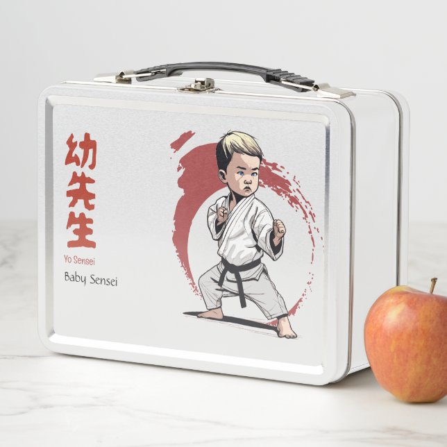 Lil' Sensei Metal Lunch Box (In Situ)