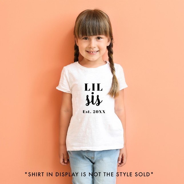 Lil Sis Year Baby T-Shirt (Creator Uploaded)