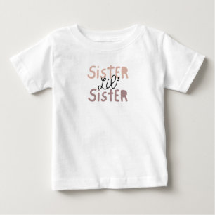 Lil' Sister Tee. Companion to  Big Sister Tee