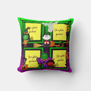 Lil Spooks Photo Pillow, TEMPLATE Cushion